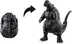 Bandai - Movie Monster Series - Godzilla Transforming Egg - Godzilla