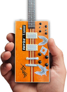 Bo Diddley Signature Twang Machine Turbo 5 SPD Kinman Custom 10 Inch Miniature Guitar