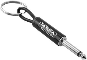 Pluginz - Mesa Engineering (Mesa Boogie) - Guitar Plug Keychain - White Logo