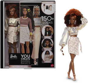 Barbie Signature You Create Barbie Basics Neutral Kit 002