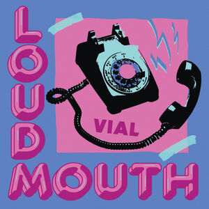LOUDMOUTH (ICE BLUE WITH AQUA BLUE SPOKES VINYL)