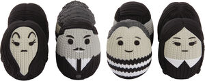 The Addams Family Mini Egg 4-Pack Vinyl Figure – Handmade by Robots