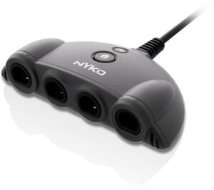 Switch Accessory: NYKO Retro Controller Hub Plus: 4 Port GameCube Controller Adapter