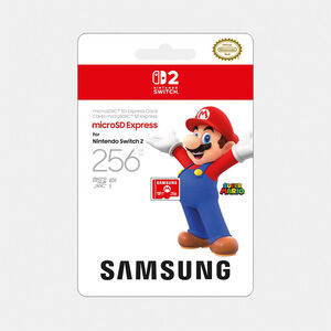 Switch 2 Accessory: Samsung microSD Express Memory Card 256GB
