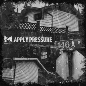 Apply Pressure  (Clear w/ black splatter)