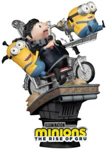 Beast Kingdom - Minions 2 - D-Stage - Rocket Bike 6" Statue
