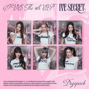 Ive Secret - Digipack Random Cover Version - incl. Photbook, Photocard + Mini-Folded Poster