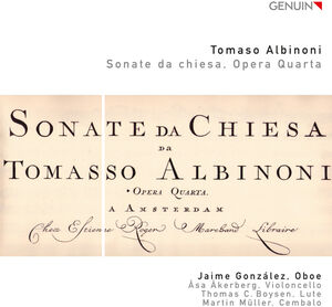 Sonate Da Chiesa Opera Quarta