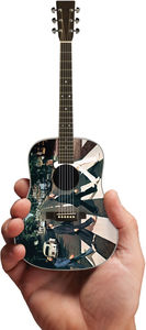 Fab Four Abbey Road Tribute 10 Inch Miniature Acoustic Guitar Radio Days
