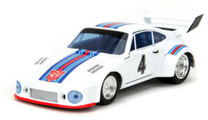 Transformers G1 - Hollywood Rides - 1:32 Jazz 1976 Porsche 935 Die-Cast Car