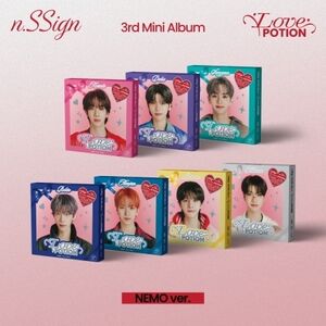 Love Potion - Nemo QR Card Version - 2 Unit Photocards, 2 Photocards, Folding Poster + 7pc Postcard Set
