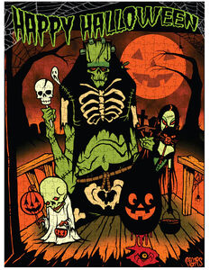 Trick or Treat Studios - Toxictoons - Happy Halloween Puzzle