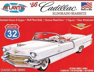 Route 32 Classic Car Series - 1956 Cadillac Eldorado Biarritz 1/32 Scale Model Kit