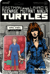 Super7 - Teenage Mutant Ninja Turtles (Eastman and Laird's) - ReAction Figures Wave 11 - April O'Neil (Comic Color)