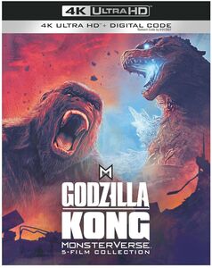 Godzilla/Kong Monsterverse 5-Film Collection