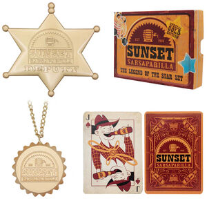 Fallout: New Vegas - Sunset Sarsaparilla Legend of the Star Set - Gold Coloured Limited Edition