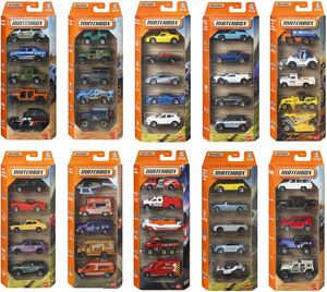 Matchbox Basic 1:64 Car 5-Pack 12-Piece K Assortment