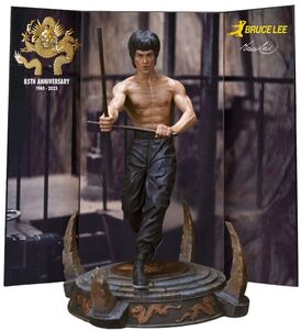 Bruce Lee - Kali Sticks Fight - Deluxe Version Polyresin Statue