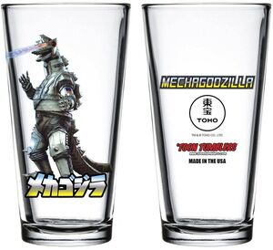 Toon Tumblers Godzilla - Mechagodzilla Pint Glass