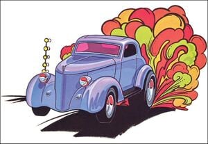 AMT 1936 Ford Coupe Gasser 1/25 Scale Model Kit
