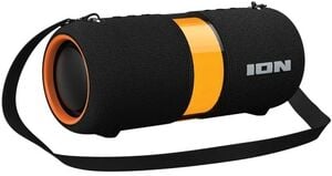 Ion iSP197 Sport Orbix - Bluetooth Outdoor-Ready Speaker With LED Light Ring (Black/Orange)