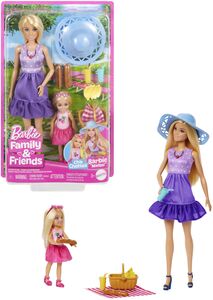 Barbie Family & Friends Dolls & Accessories, Picnic-Themed Playset