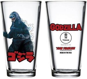 Toon Tumblers Godzilla Figure Pint Glass