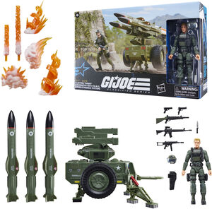 G.I. Joe - Classified Series - #182, Clayton “Hawk” Abernathy with M.M.S. (Mobile Missile System) Action Figure Set