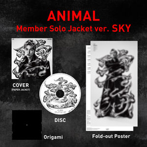 Animal: Member Solo Jacket Ver. Sky