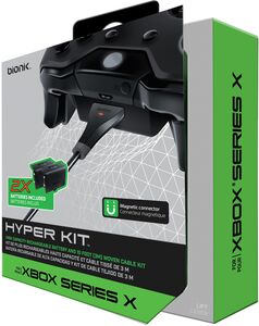 XBOX Accessory: Power - BIONIK HyperX Battery Kit with Cable - Black