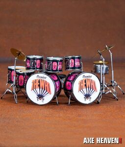 Pictures Of Lily Tribute Premier Miniature Drum Kit 1:4 Scale Replica