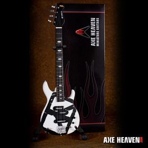 Michael Anthony Chickenfoot White 10 Inch Miniature Bass Guitar Replica