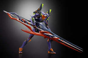 TAMASHII Evangelion 30th ProtoType-00/00 With The Spear of Longinus Metal Build