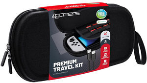 Switch 2 Accessory: Case - 4Gamers Premium Travel Kit