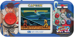 My Arcade - Super Street Fighter II Pocket Player Pro Handheld Portable Gaming System (2 GAMES IN 1)