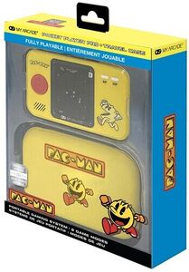 My Arcade - Pac-Man Pocket Player Pro Portable Handheld Gaming System With Travel Case