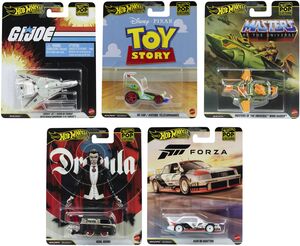 Hot Wheels 1:64 Premium Pop Culture 10-Piece R Assortment