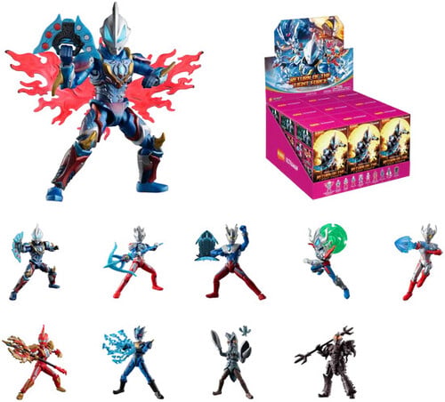 Blokees - Ultraman - Galaxy Version S - 01: Return of the Light Force Model Kit 12ct Display