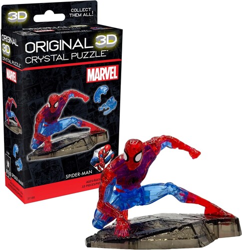 BEPUZZLED - Marvel - Spider-Man 3D Crystal puzzle