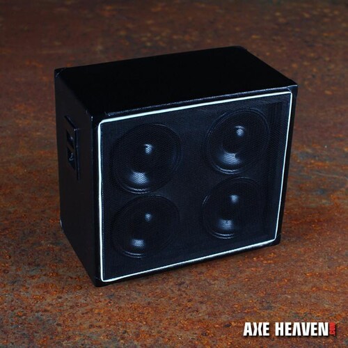 Classic MS Style Speaker Cabinet Amplifer 4x12 Style 1:4 Scale Miniature Black