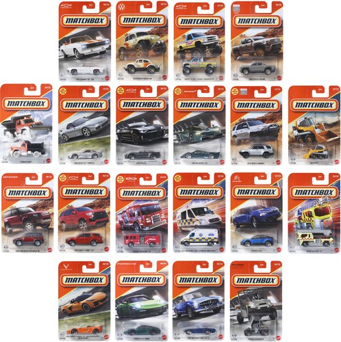 Mattel - Matchbox 1:64 Basic Car Collection 24-Piece F Assortment