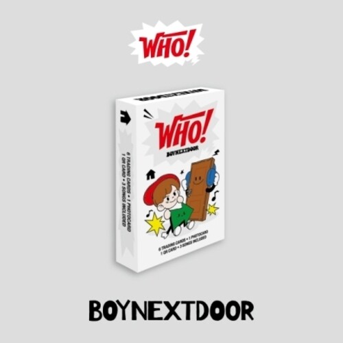 Who! - Weverse QQ Car Album Version - incl. 6pc Trading Card Set + Photocard