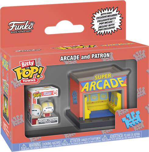 Funko Bitty POP! Towns: City Arcade and Patron