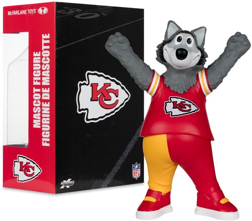 McFarlane SportsPicks - NFL - K.C. Wolf (Kansas City Chiefs) 8" Posed Figure