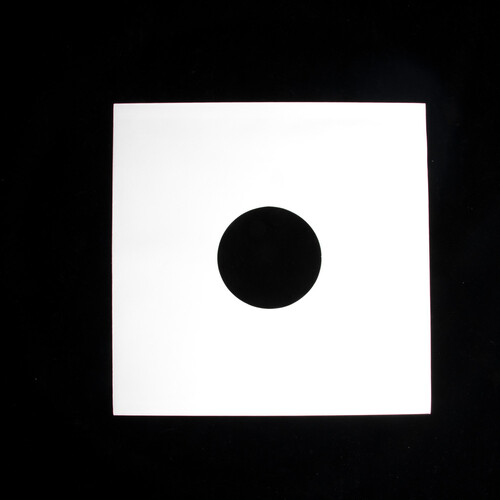 Vinyl Styl® VS-P-018 12 Inch Inner Record Sleeves - Square Corner - 500 Count Bulk (White)