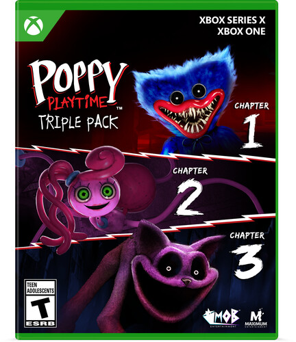 Poppy Playtime Triple Pack for XBOX Series X & XBOX One