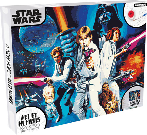 Star Wars - One Sheet 16x20 Art by Numbers