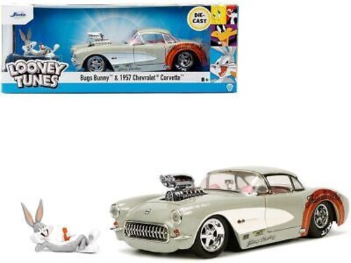 Looney Tunes - 1:24 1957 Chevy Corvette & Bugs Bunny Figure