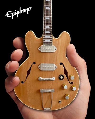 Epiphone 1965 Casino Revolution Natural 10 Inch Miniature Guitar Replica