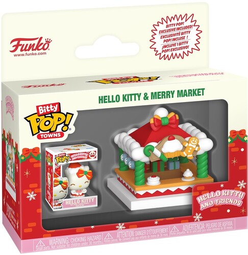 Funko Bitty POP! Town: Hello Kitty Holiday - Hello Kitty & Merry Market